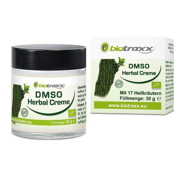 DMSO Herbal Creme, 30g von Biotraxx