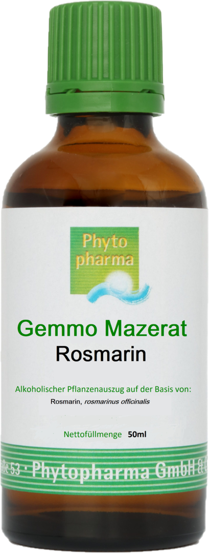Gemmo Mazerat "Rosmarin", 50ml, von Phytopharma