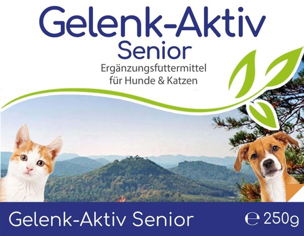 Tiergesundheit für Hunde Gelenk-Aktiv Senior, 250g, von CELLAVITA