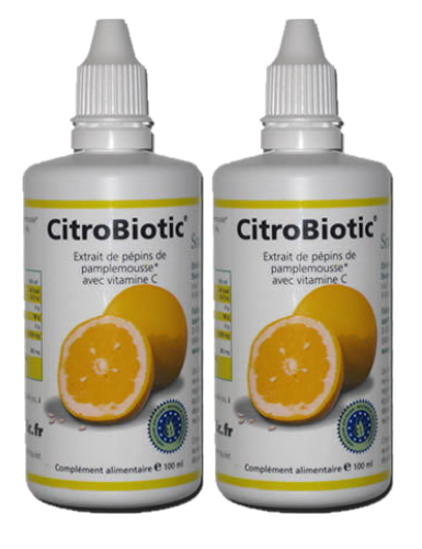 Aktion: 2X Bio Grapefruit Extrakt, 100 ml, von CitroBiotic statt 59,8€ nur 48€
