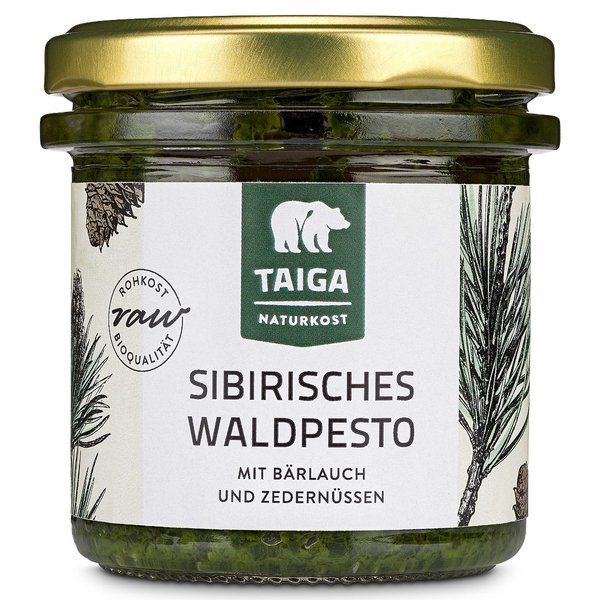 Sibirisches Wald-Pesto, bio, Roh, 165 ml, von Taiga Naturkost