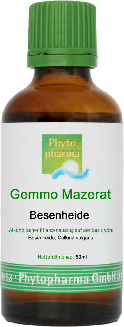 Gemmo Mazerat "Besenheide", 50ml, von Phytopharma